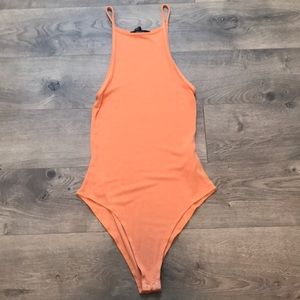 Orange bodysuits